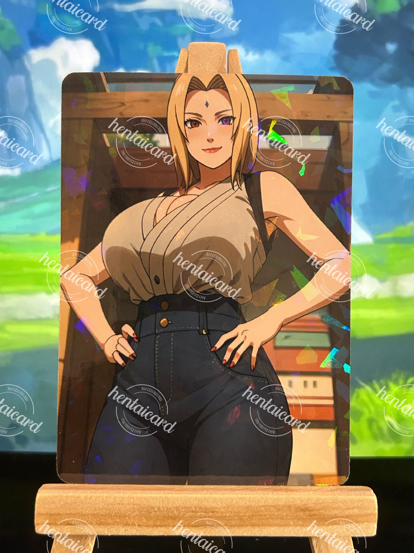 Naruto Tsunade FOIL Hentai Mature Sexy Card Lot 9(HY-05)