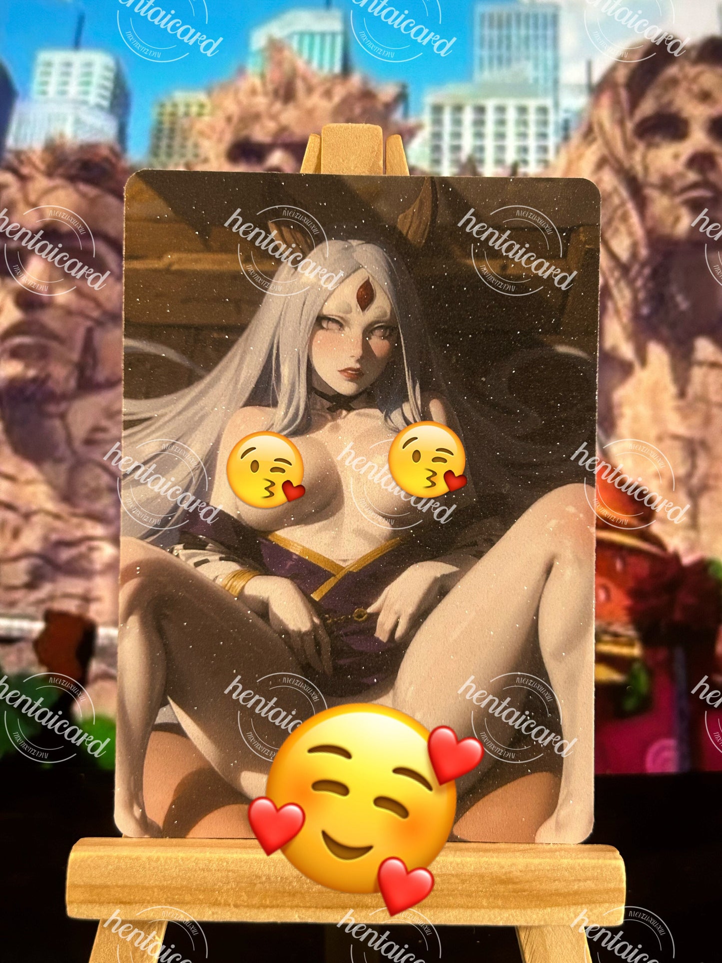 Naruto Kaguya FOIL Hentai Mature Sexy Card Lot 9(HY-04)
