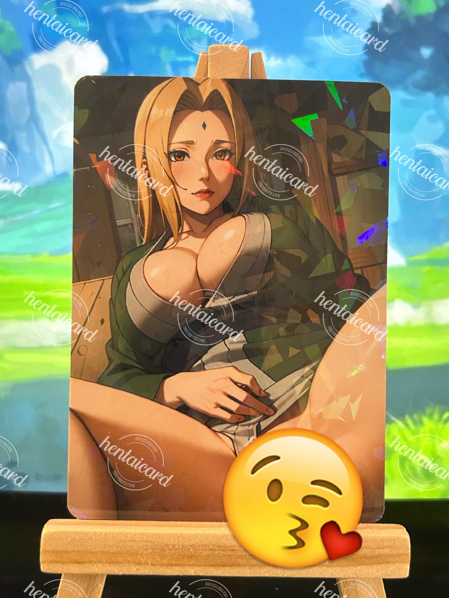 Naruto Tsunade FOIL Hentai Mature Sexy Card Lot 9(HY-05)
