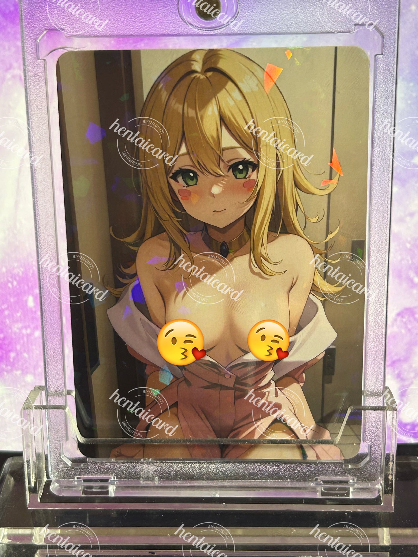 Dark Magician Girl FOIL Hentai Mature Sexy Card 06