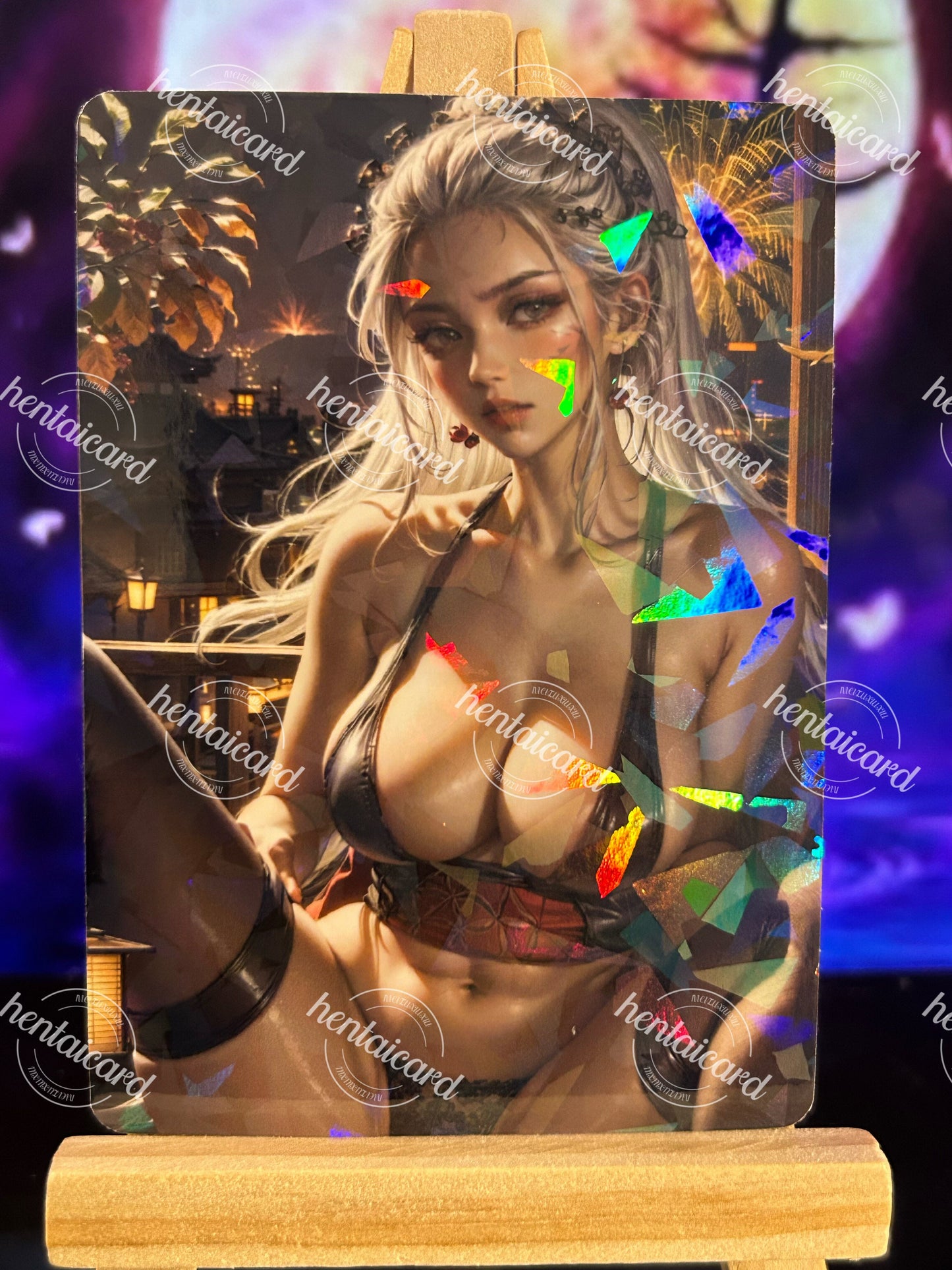 Demon Slayer FOIL Hentai Mature Sexy Card 02