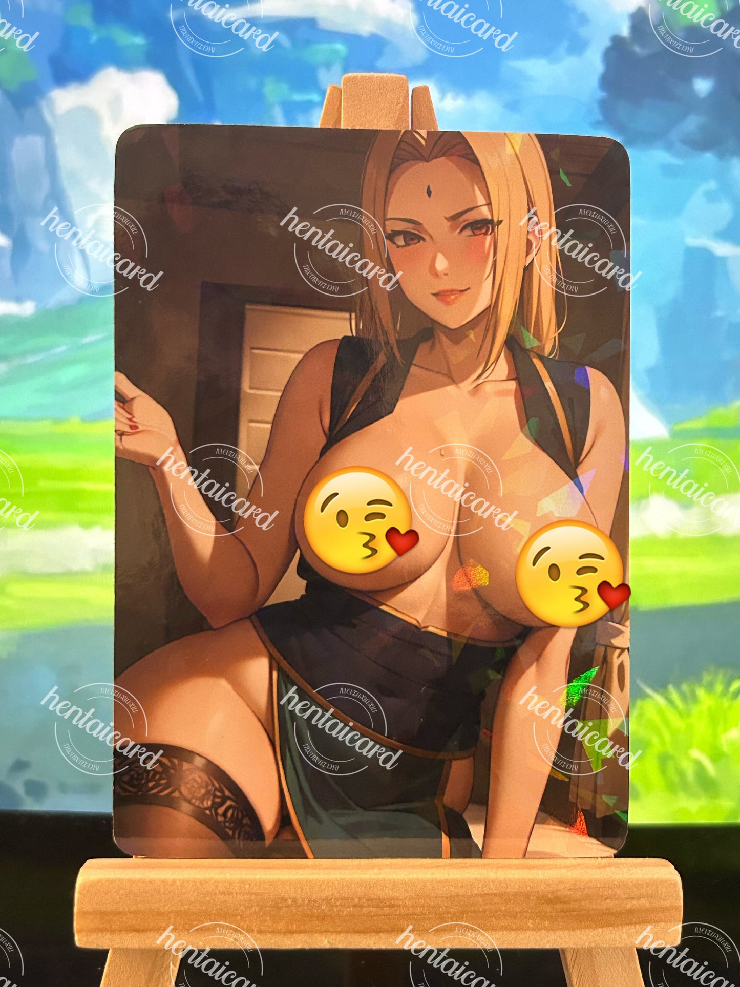 Naruto Tsunade FOIL Hentai Mature Sexy Card Lot 9(HY-05)