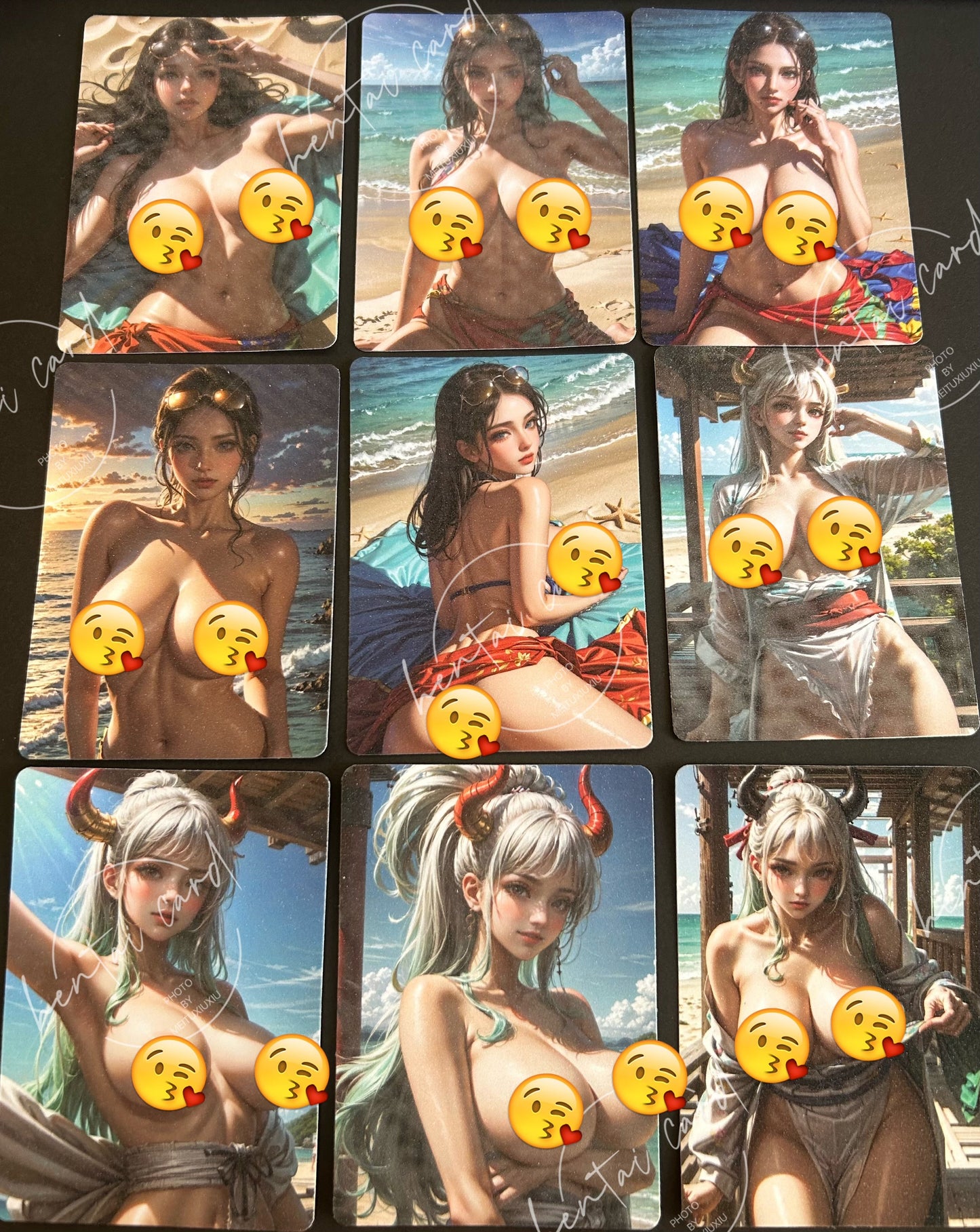 One piece FOIL Mature Hentai Sexy Card HZW-02 LOT9