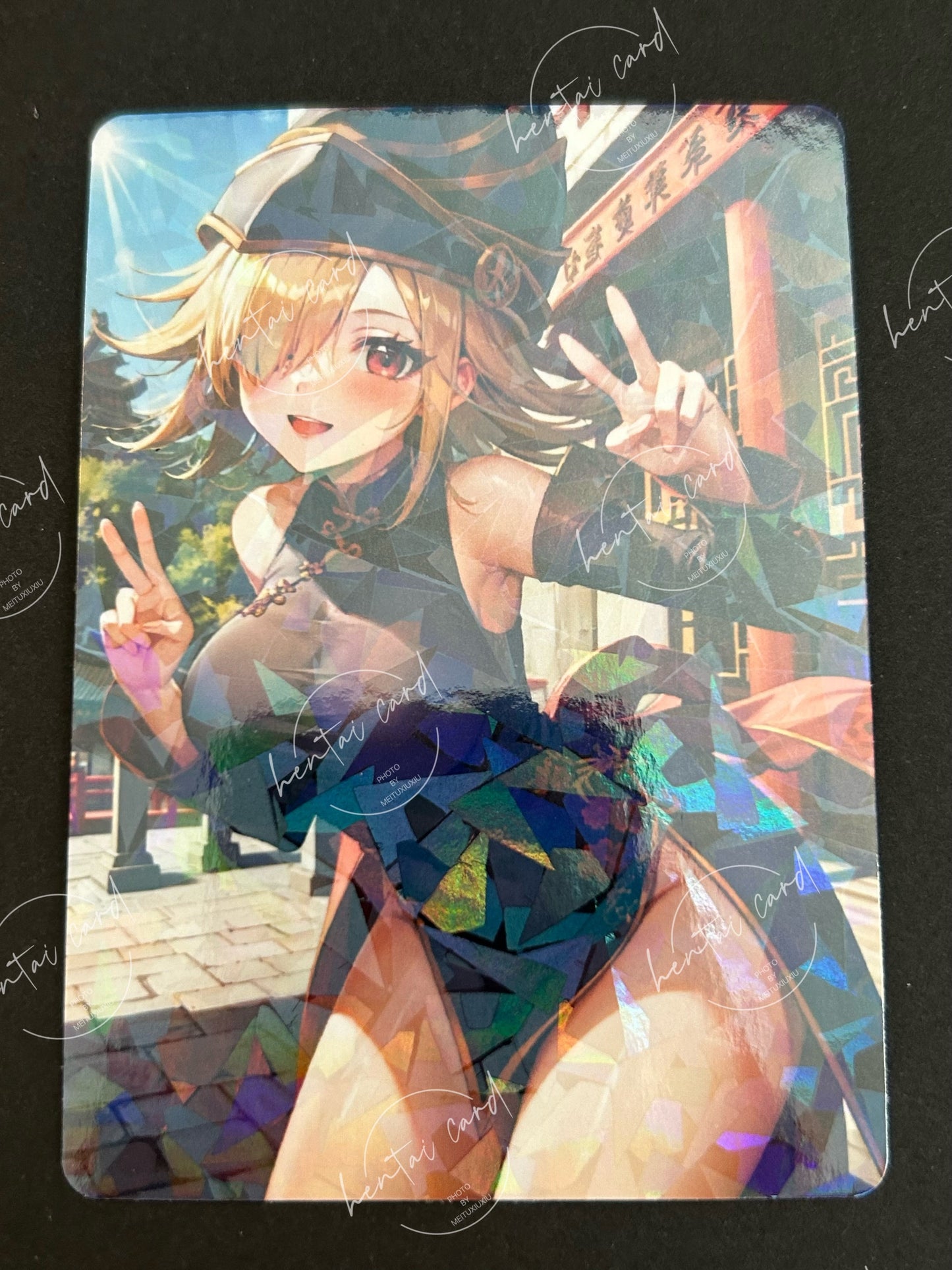 Dark Magician Girl FOIL Hentai Mature Sexy Waifu Anime Doujin Card YXW-02