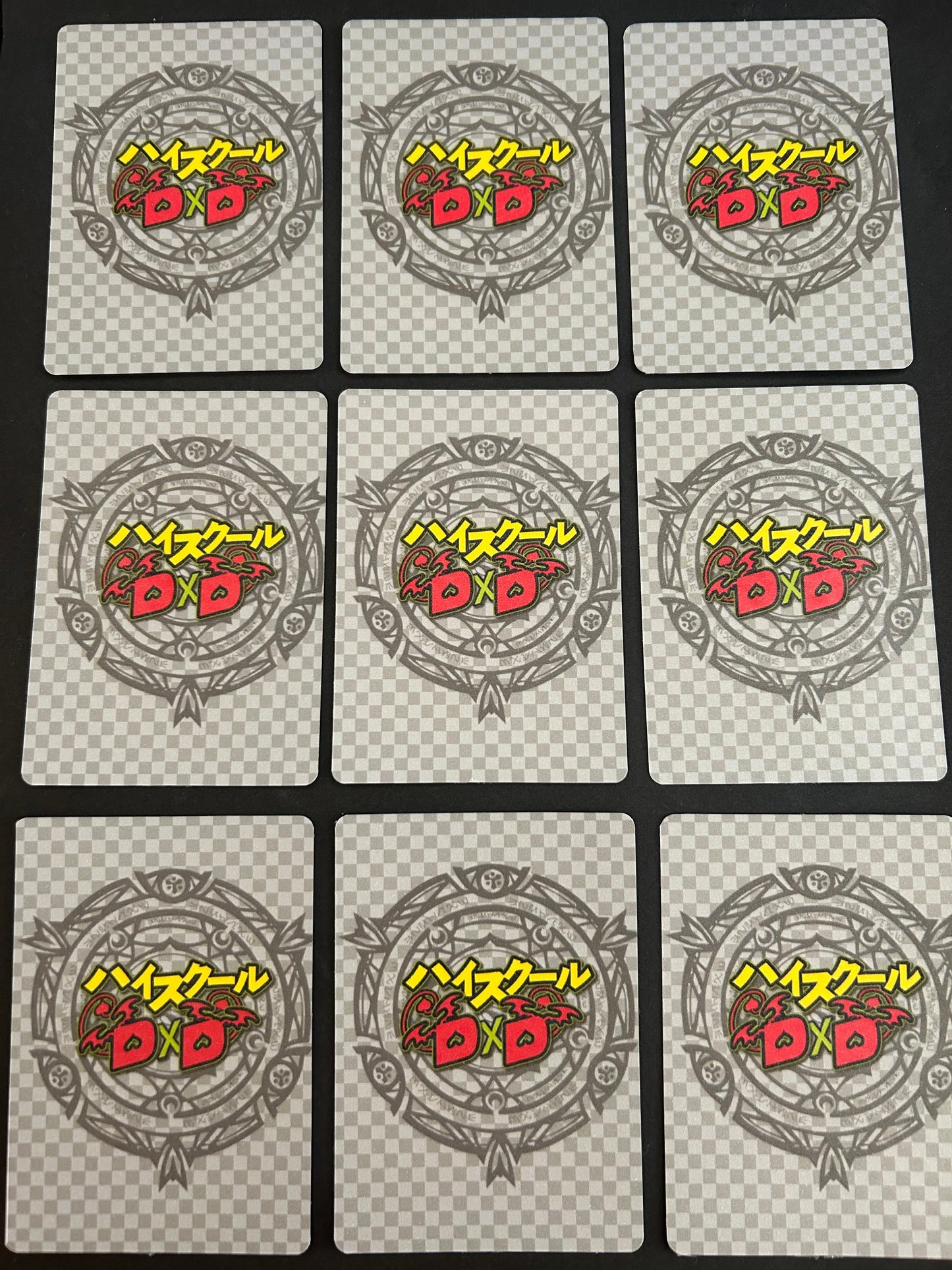 high school dxd Card 9pcs NO.10