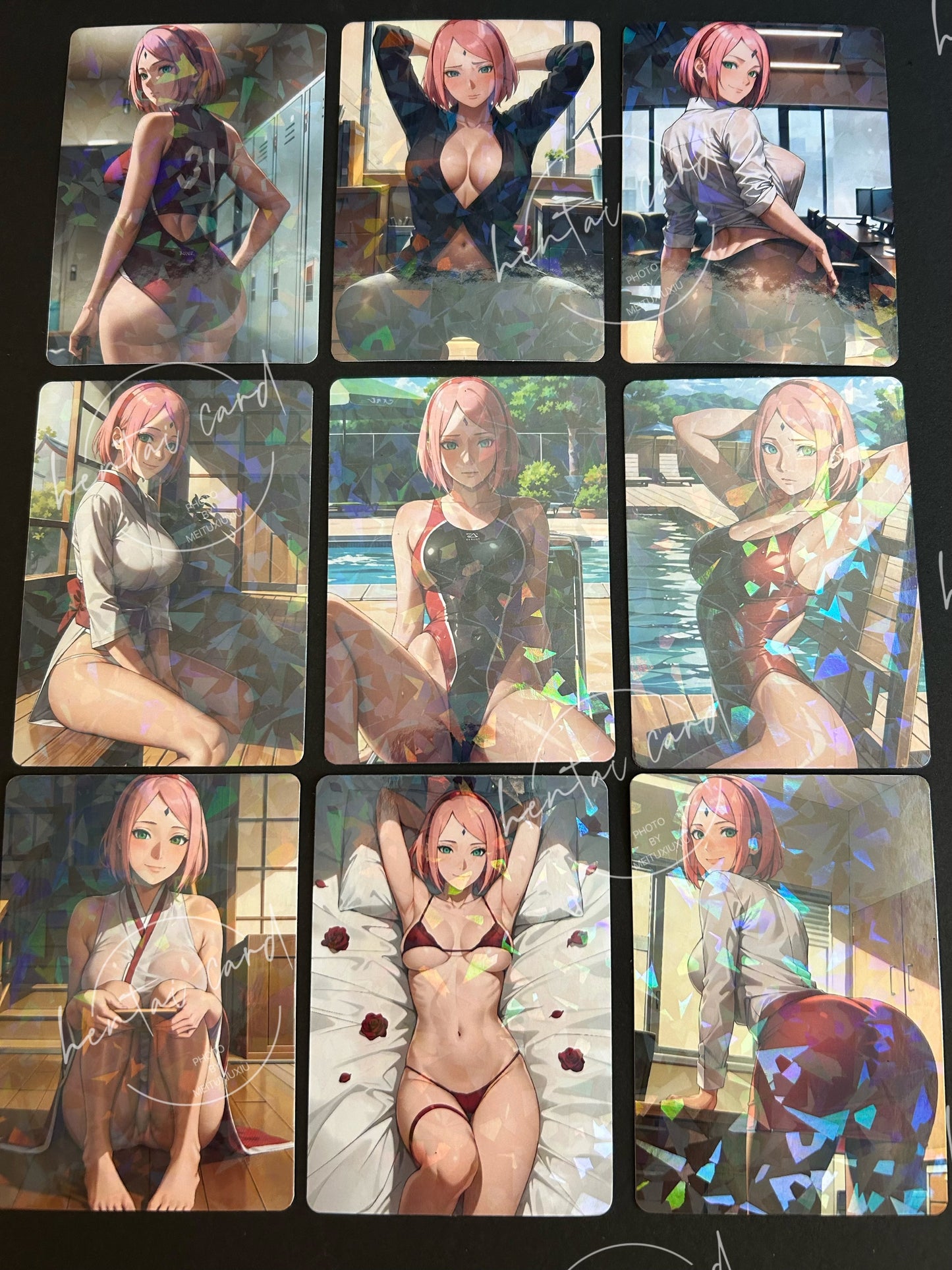Naruto FOIL Hentai Mature Sexy Card Lot 9(HY-12)