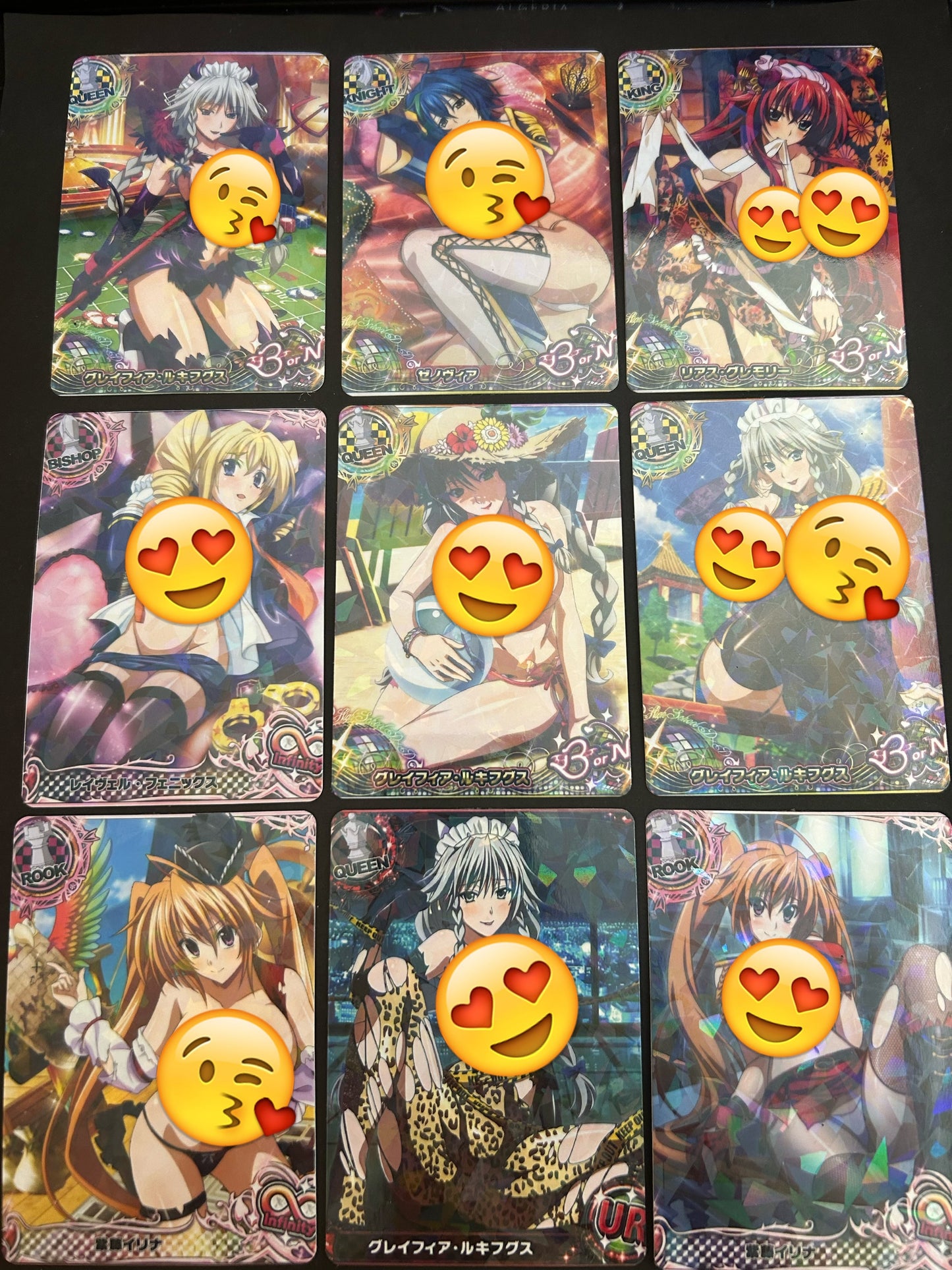 high school dxd Card 9pcs NO.12