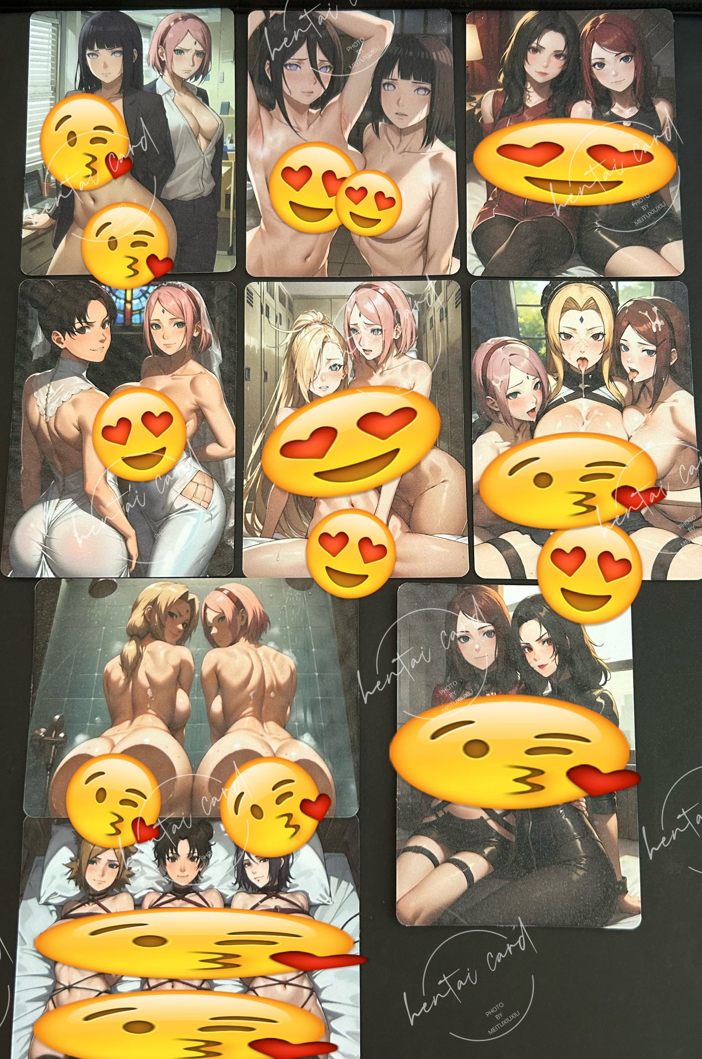 Naruto FOIL Hentai Mature Sexy Card Lot 9(HY-08)