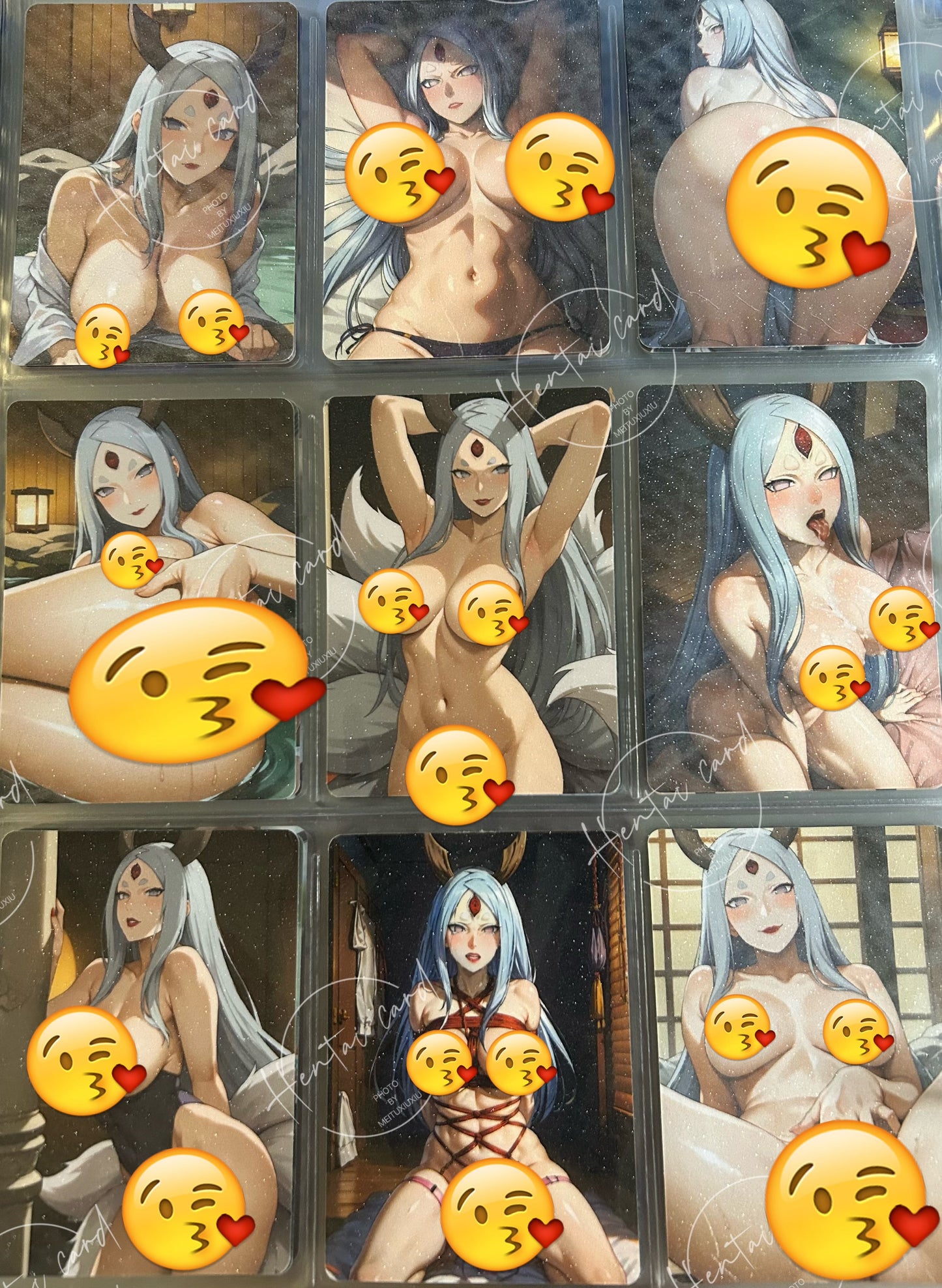 Naruto Kaguya FOIL Hentai Mature Sexy Card Lot 9(HY-09)