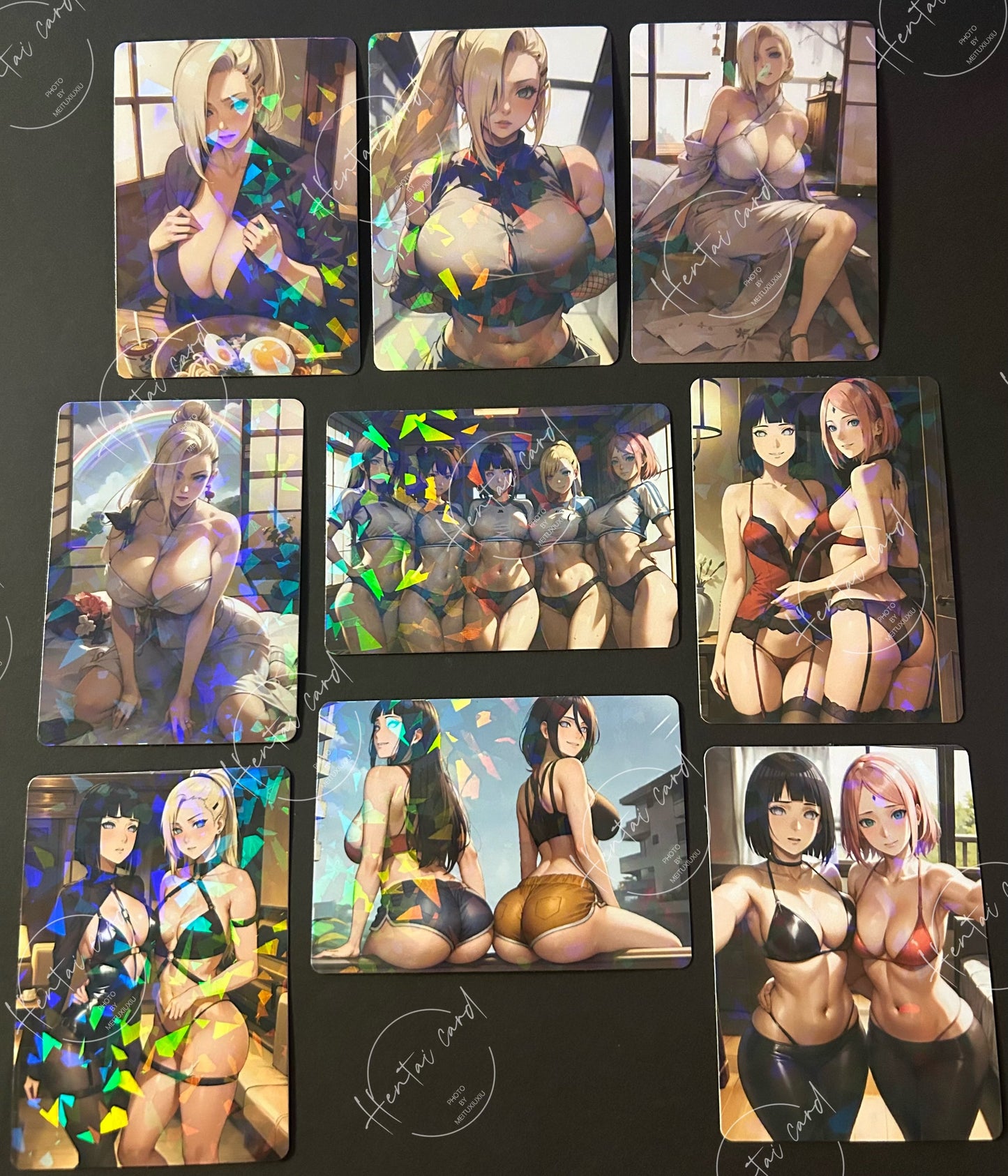 Naruto FOIL Hentai Mature Sexy Card Lot 9(HY-07)