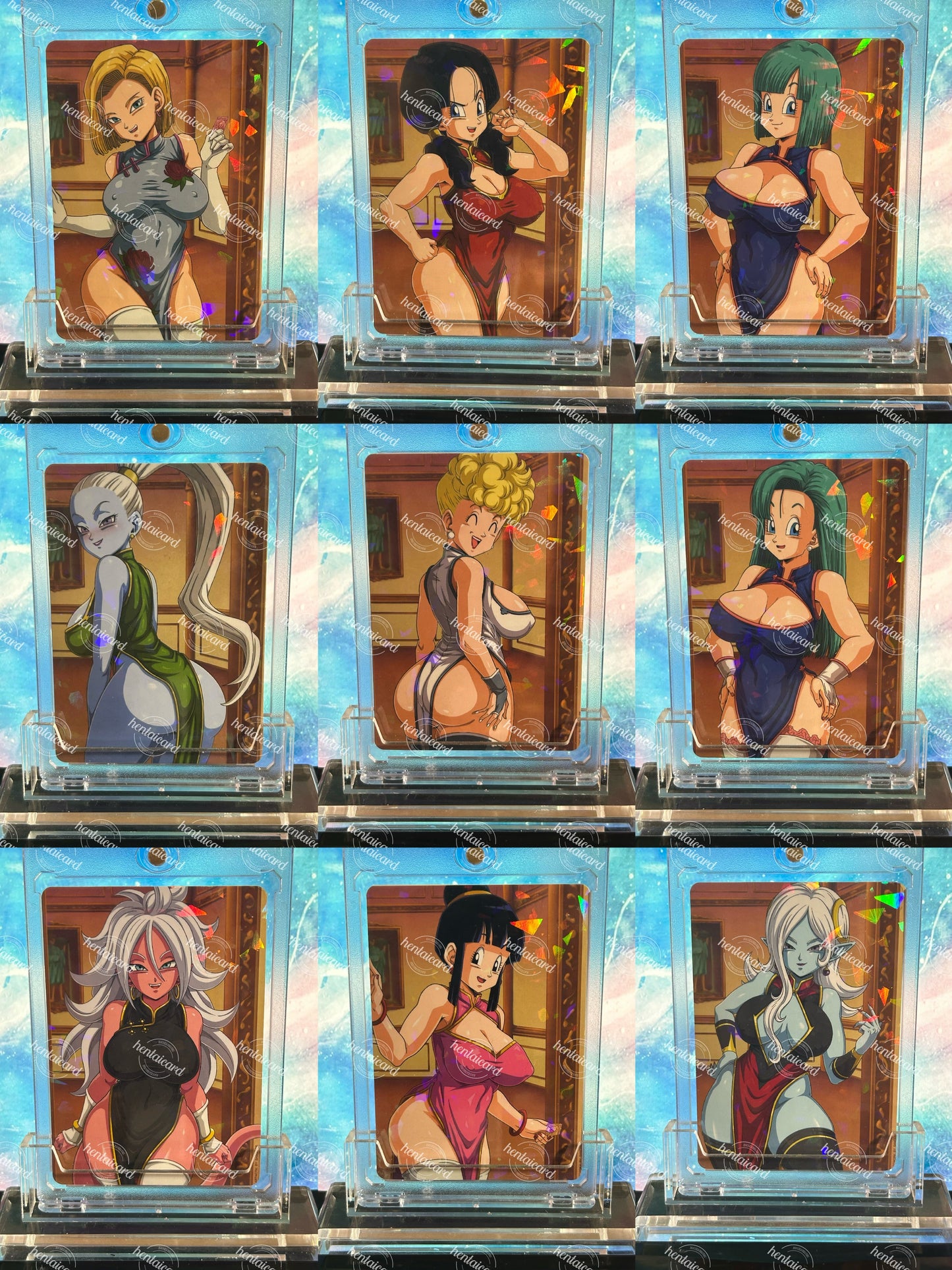 Dragon Ball Hentai Mature Bikini Sexy Goddess Waifu Anime Doujin Card LOT 9 LZ02