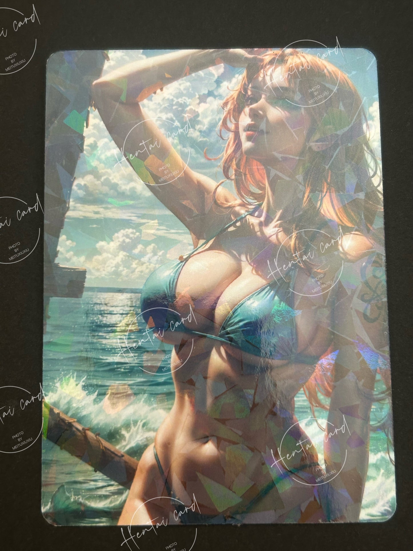 One piece Nami FOIL Mature Hentai Sexy Card HZW-04 LOT9