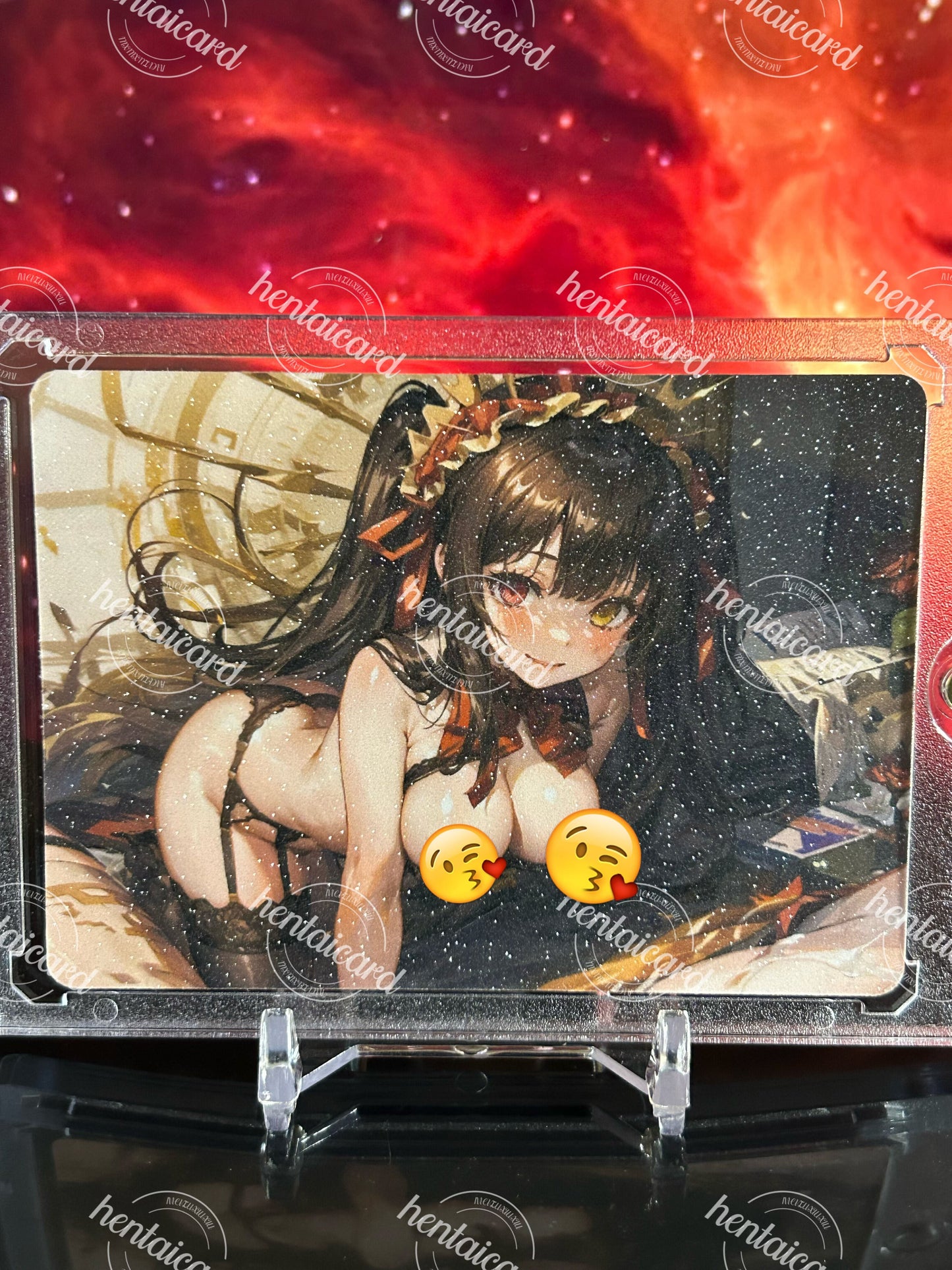 DATE A LIVE Tokisaki Kurumi Hentai Mature Sexy Waifu Anime Doujin Card