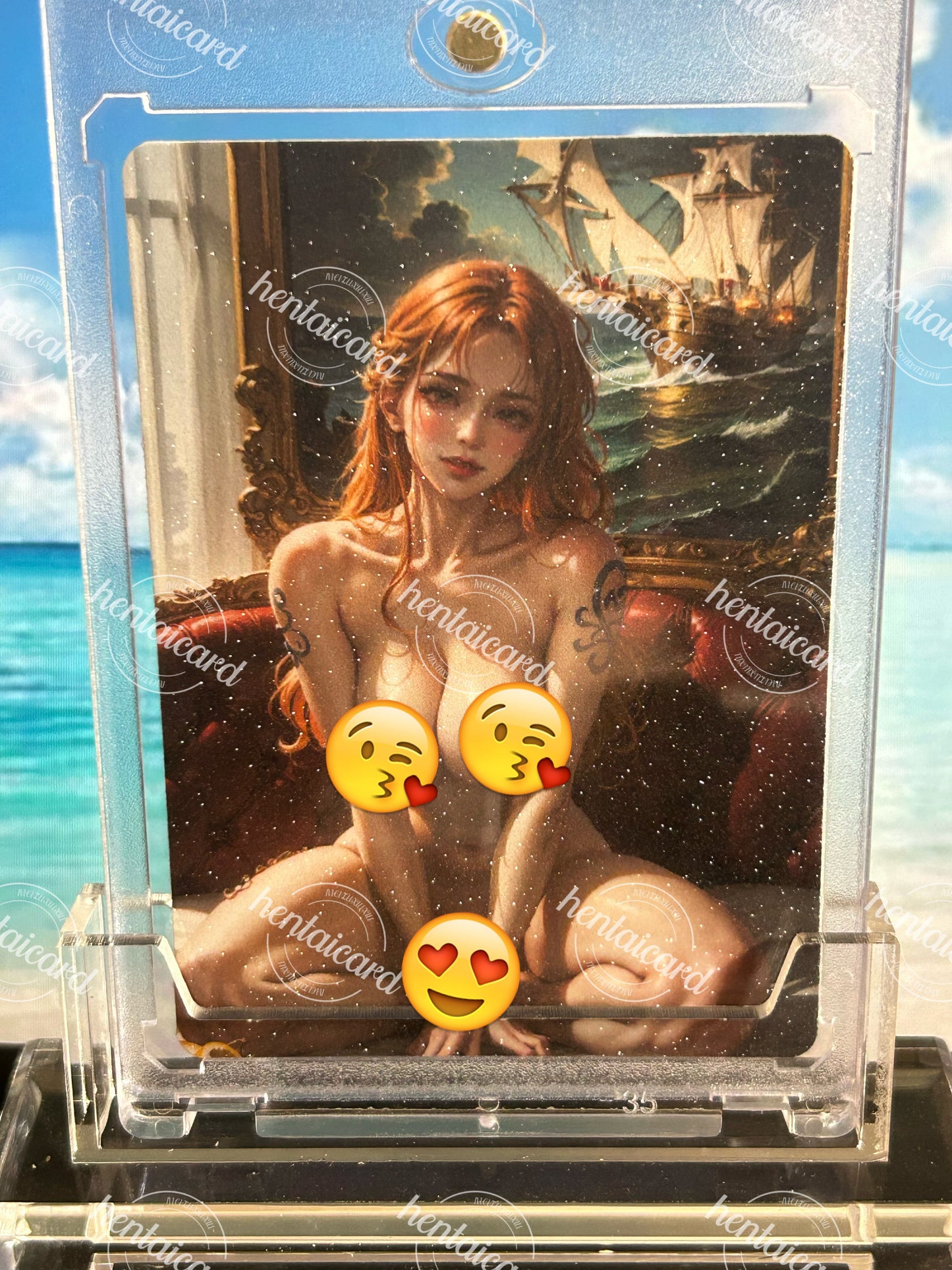 One piece Nami FOIL Mature Hentai Sexy Card HZW-03 LOT9