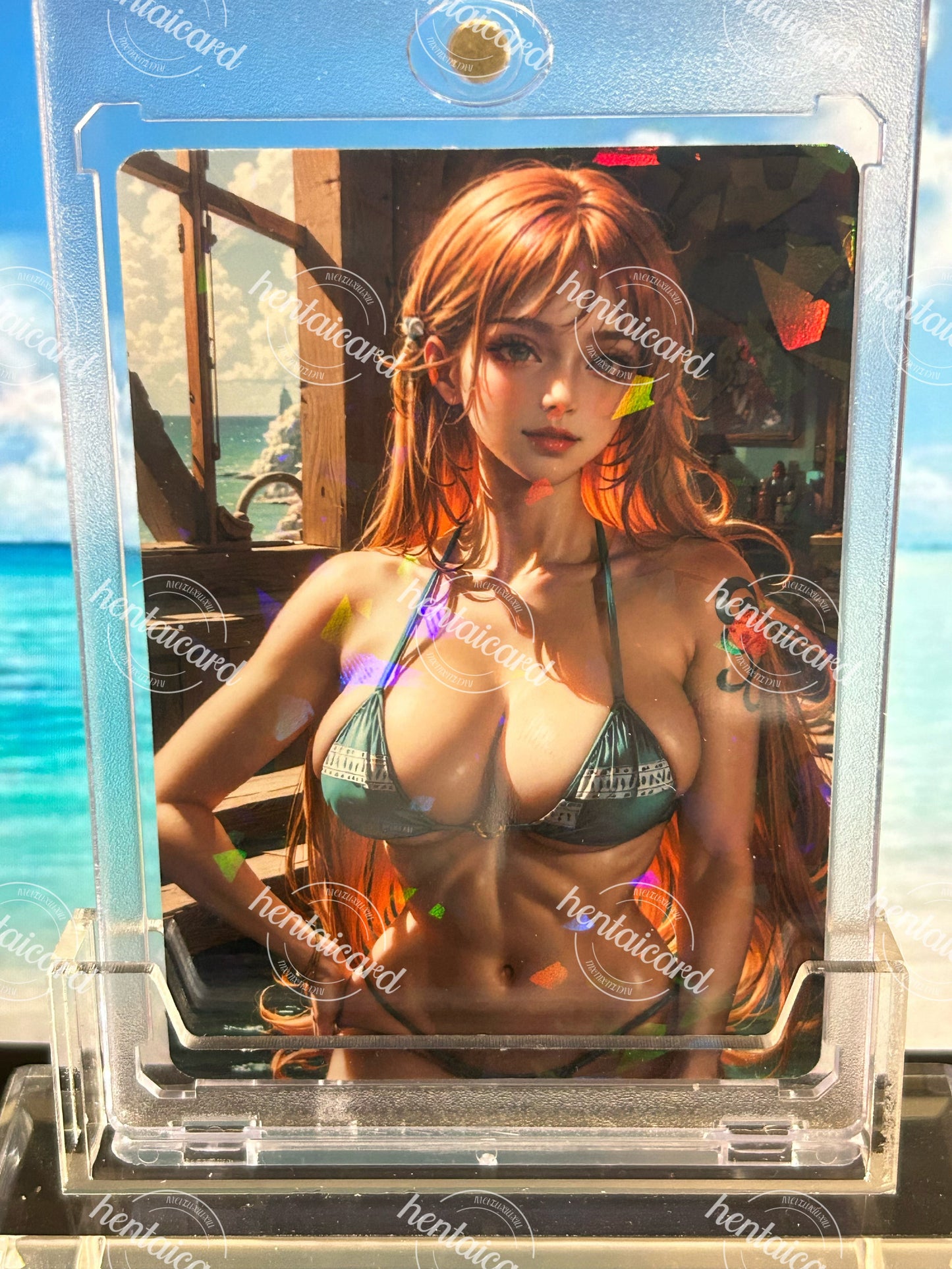 One piece Nami FOIL Mature Hentai Sexy Card HZW-03 LOT9