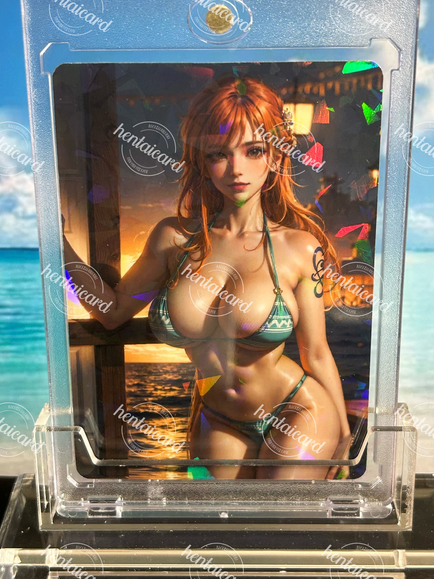 One piece Nami FOIL Mature Hentai Sexy Card HZW-03 LOT9