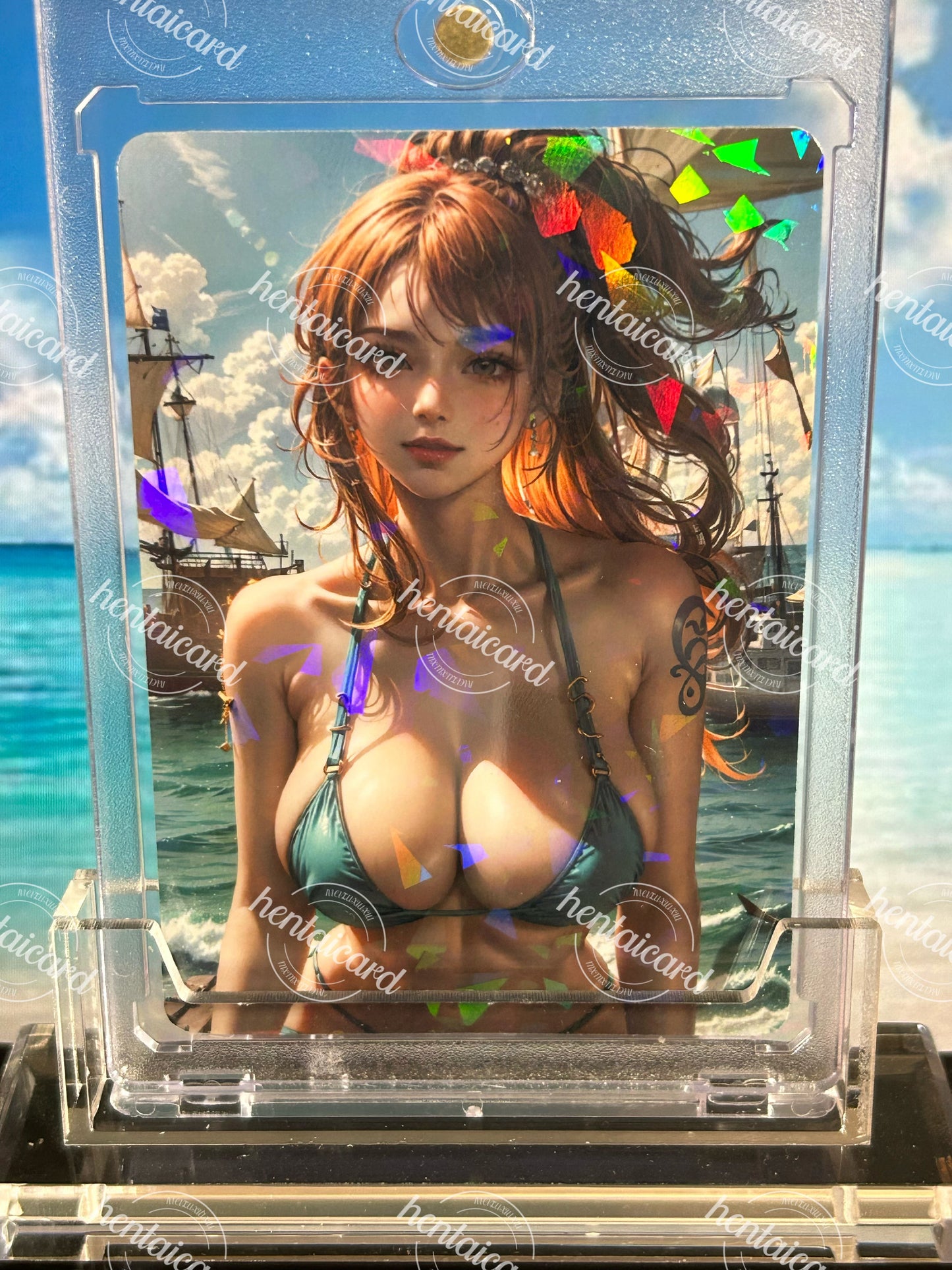 One piece Nami FOIL Mature Hentai Sexy Card HZW-03 LOT9