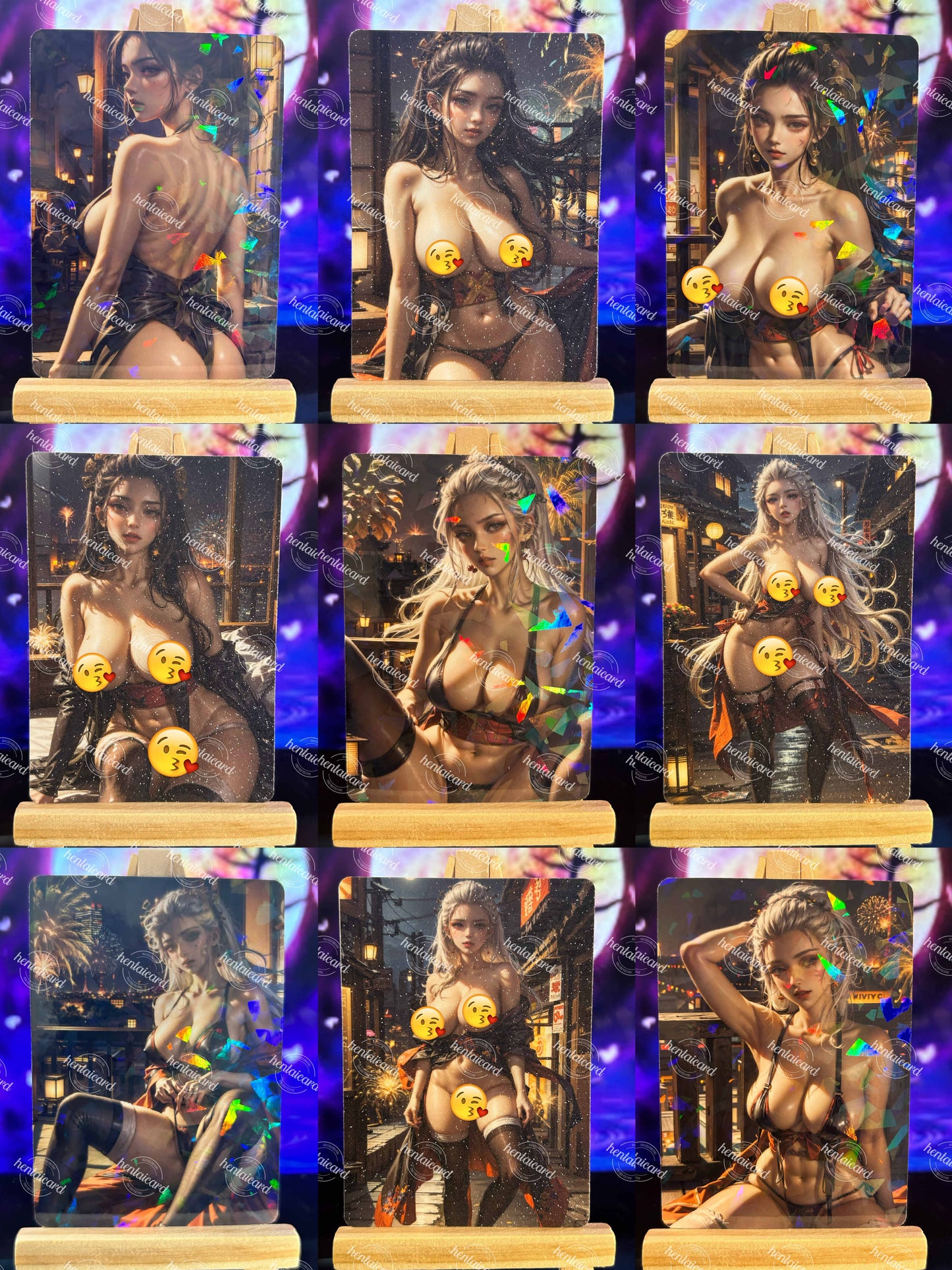 Demon Slayer FOIL Hentai Mature Sexy Card 02 Lot9