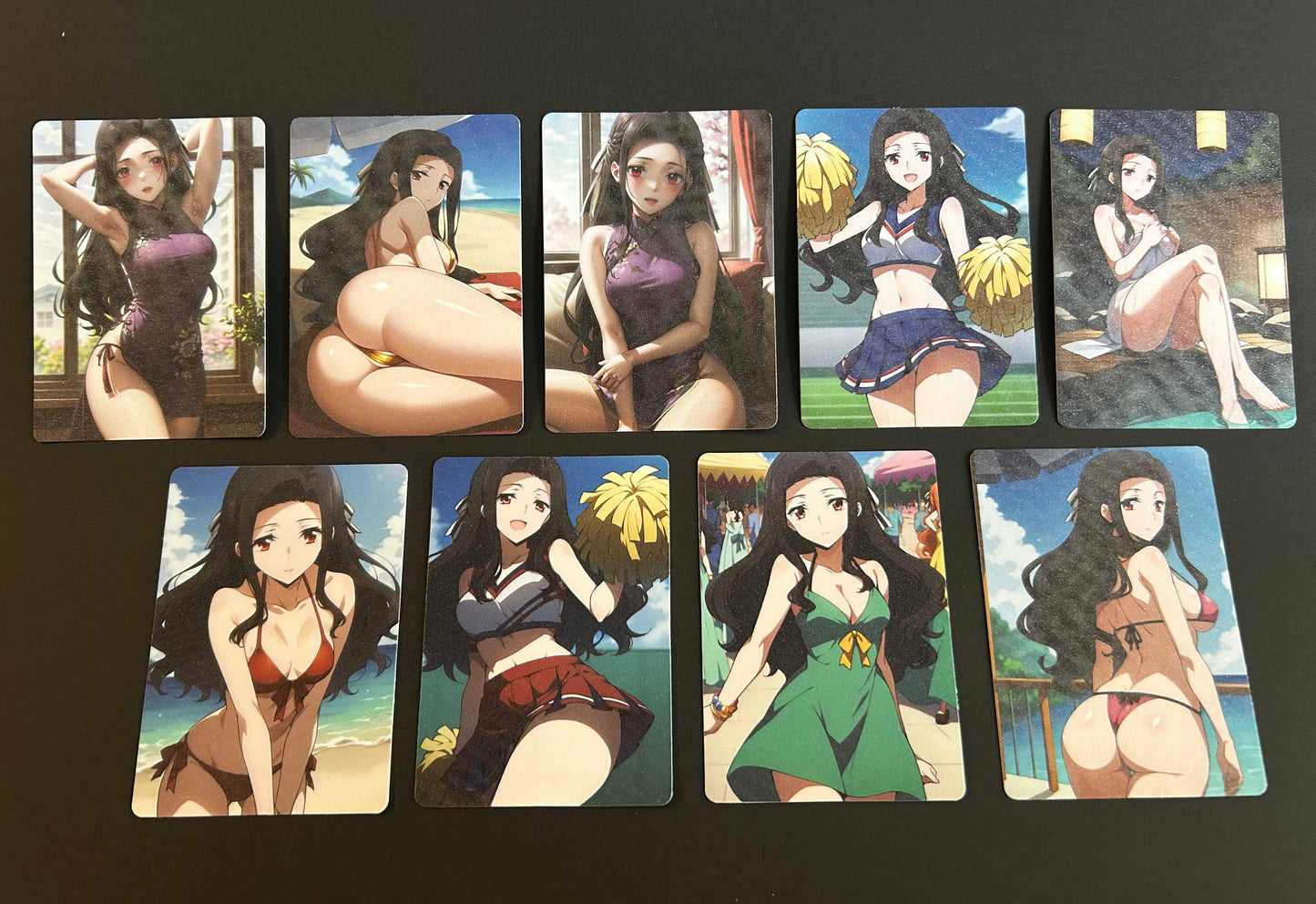 The Irregular at Magic High School Hentai Sexy Waifu Anime Doujin Card 9pcs(MF-03)