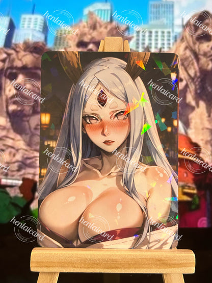 Naruto Kaguya FOIL Hentai Mature Sexy Card Lot 9（HY-04）