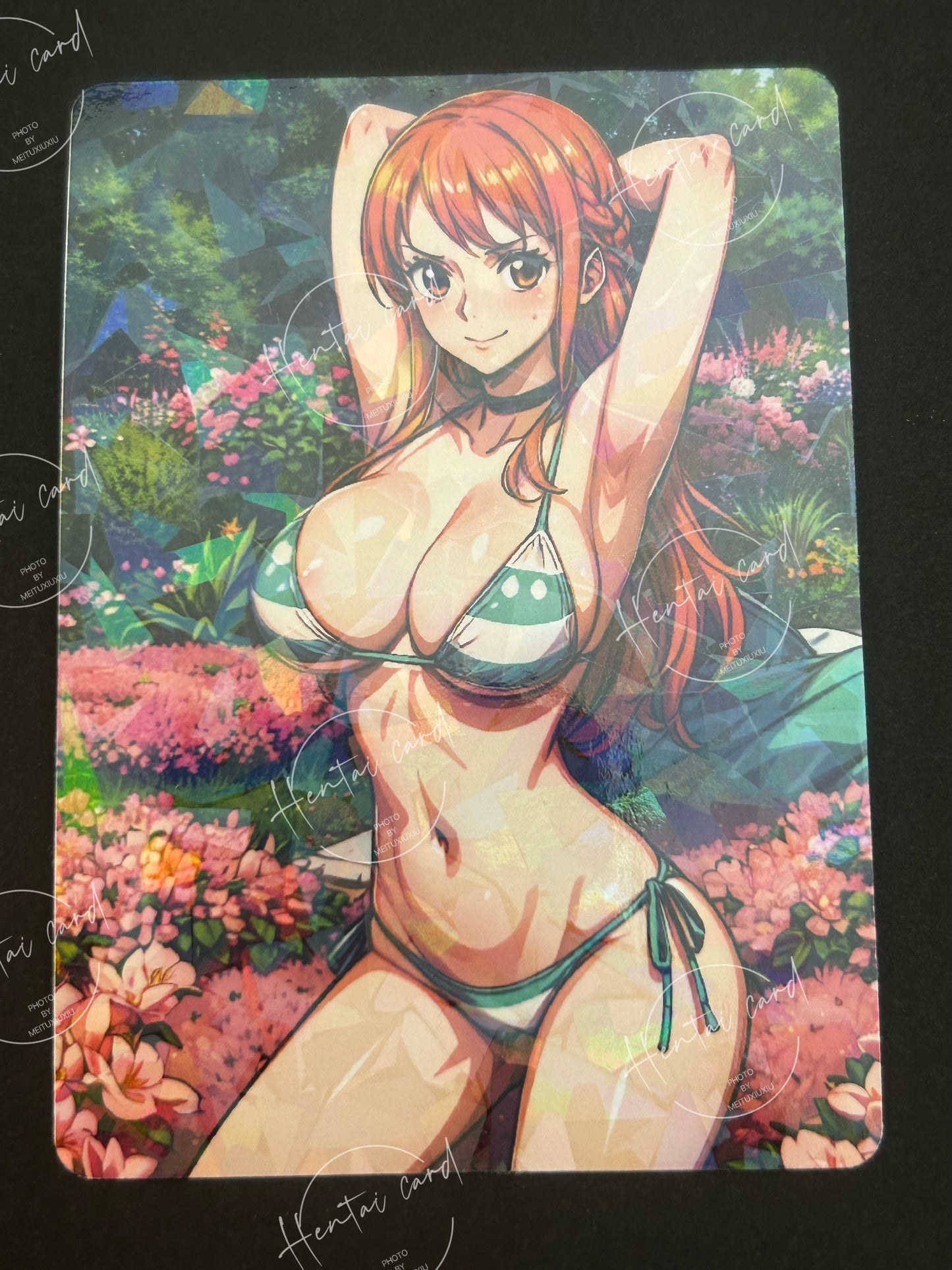 One piece Nami FOIL Mature Hentai Sexy Card HZW-04 LOT9