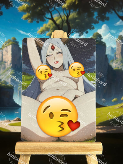 Naruto Kaguya FOIL Hentai Mature Sexy Card Lot 9（HY-06）