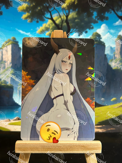 Naruto Kaguya FOIL Hentai Mature Sexy Card Lot 9（HY-06）