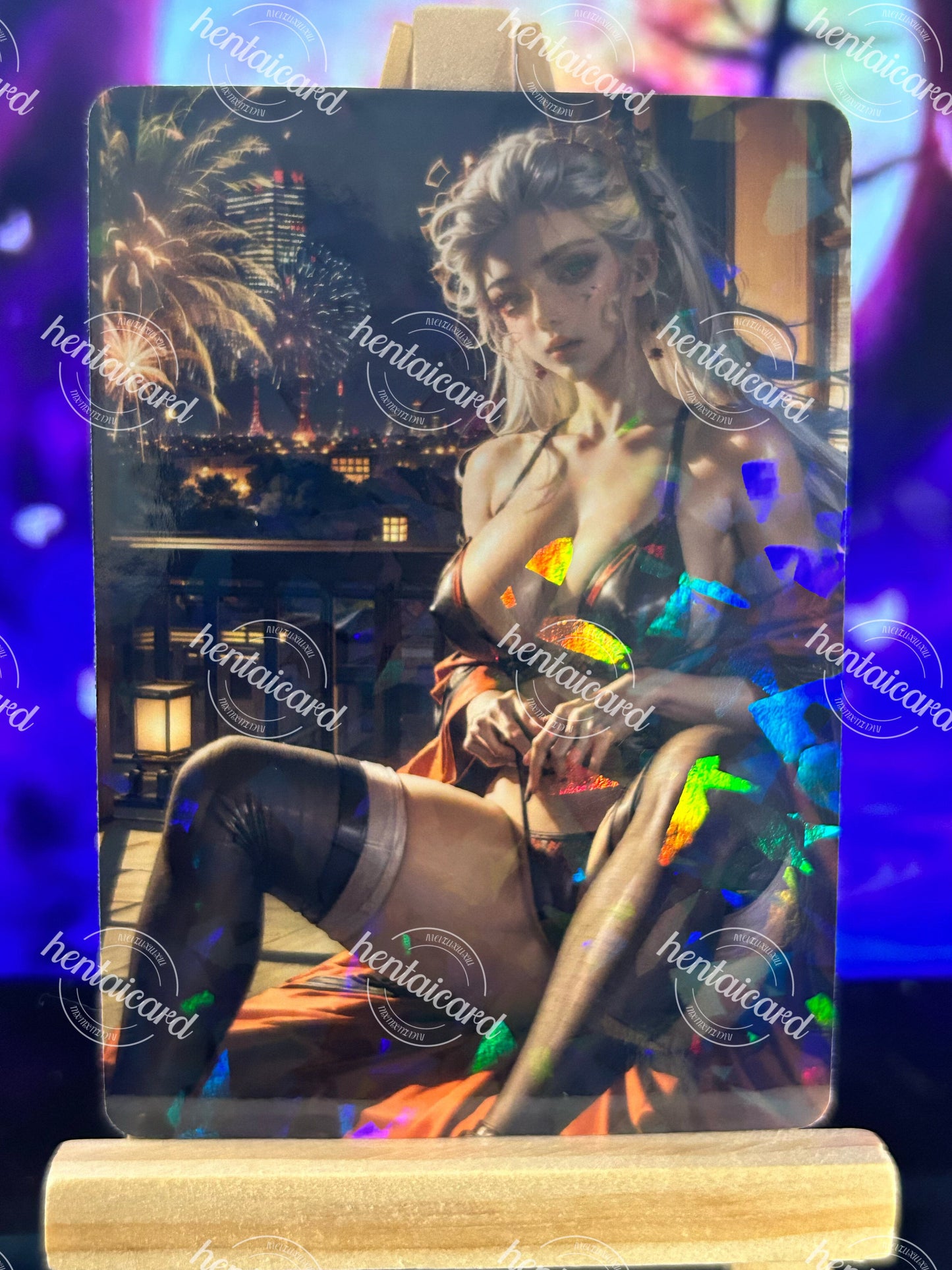 Demon Slayer FOIL Hentai Mature Sexy Card 02