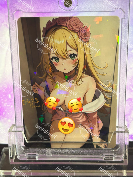 Dark Magician Girl FOIL Hentai Mature Sexy Card 07