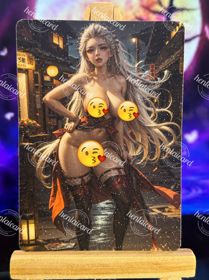 Demon Slayer FOIL Hentai Mature Sexy Card 02