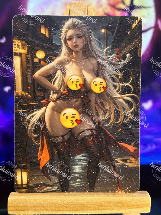 Demon Slayer FOIL Hentai Mature Sexy Card 02