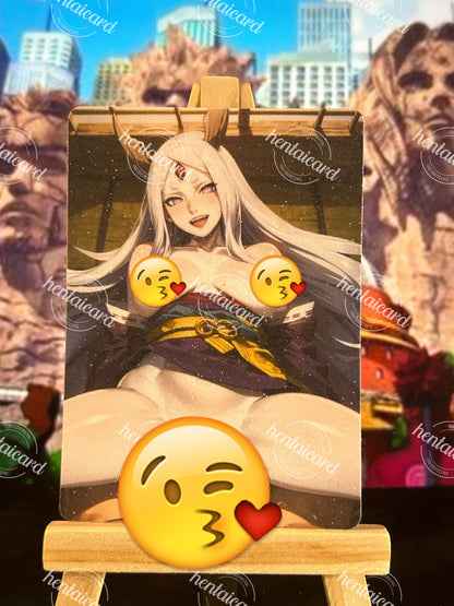 Naruto Kaguya FOIL Hentai Mature Sexy Card Lot 9（HY-04）