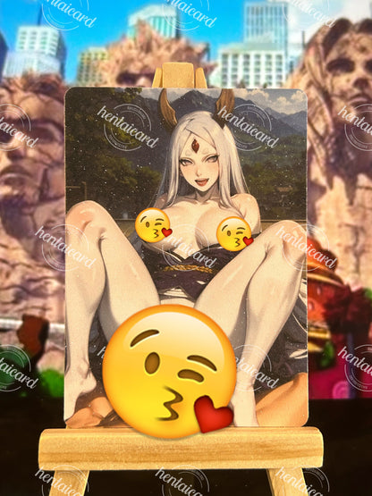 Naruto Kaguya FOIL Hentai Mature Sexy Card Lot 9（HY-04）