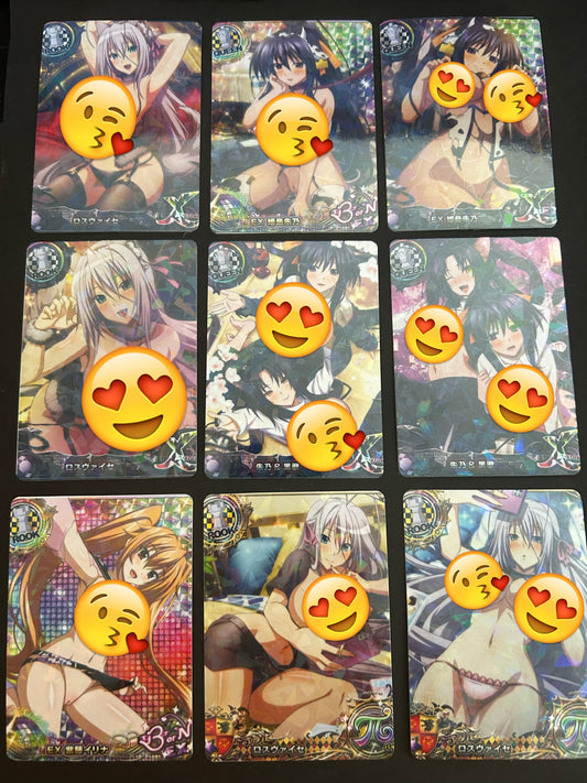 high school dxd Card 9pcs NO.1