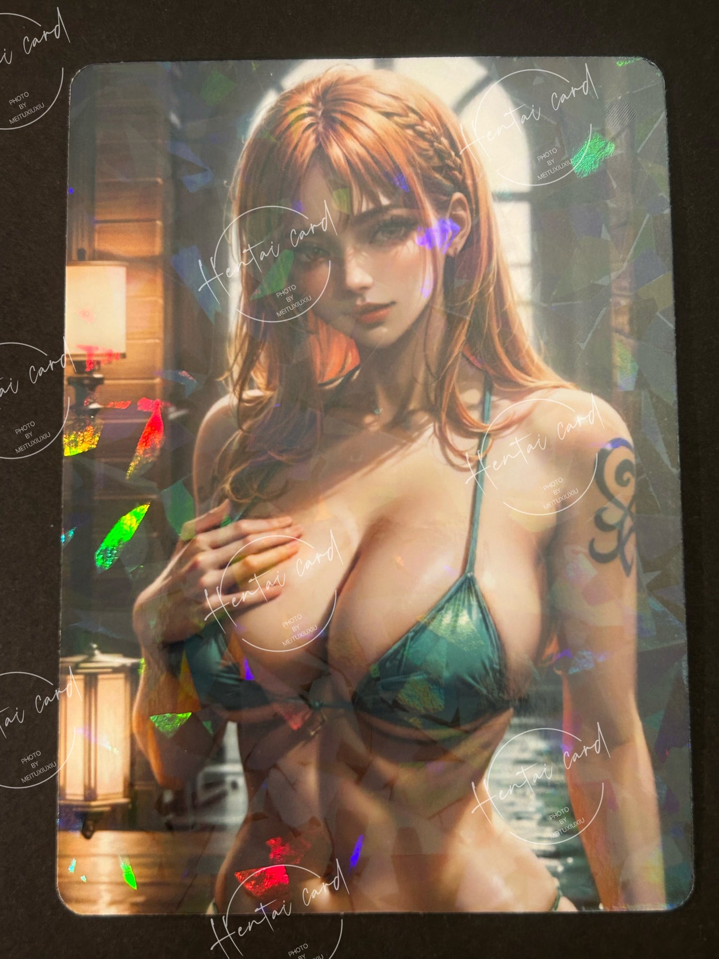 One piece Nami FOIL Mature Hentai Sexy Card HZW-04 LOT9