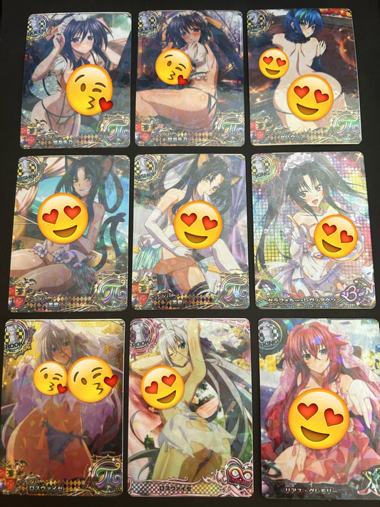 high school dxd Card 9pcs NO.3