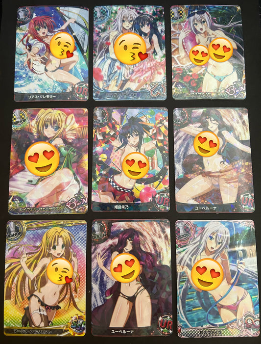 high school dxd Card 9pcs NO.7