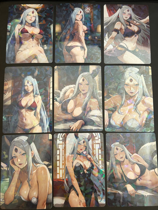 Naruto Kaguya FOIL Hentai Mature Sexy Card Lot 9(HY-09)