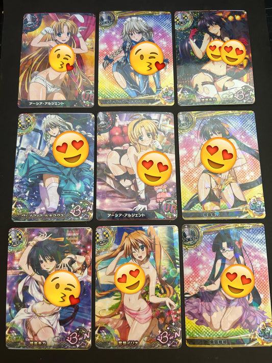 high school dxd Card 9pcs NO.8