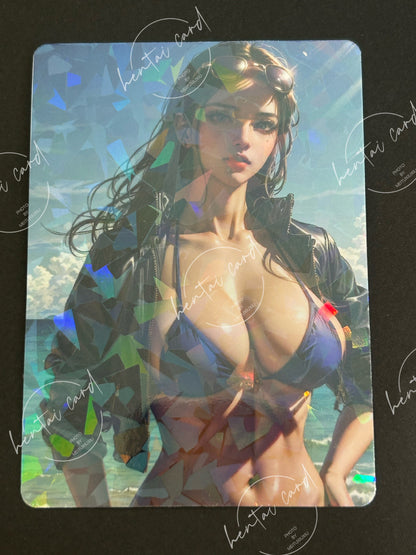 One piece FOIL Mature Hentai Sexy Card HZW-06 LOT9