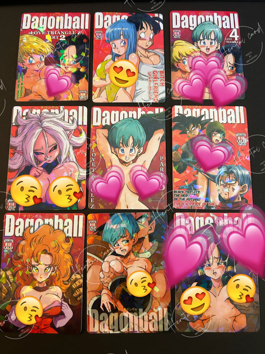Dragon Ball Hentai Sexy Anime Card LOT 9 （LZ13）