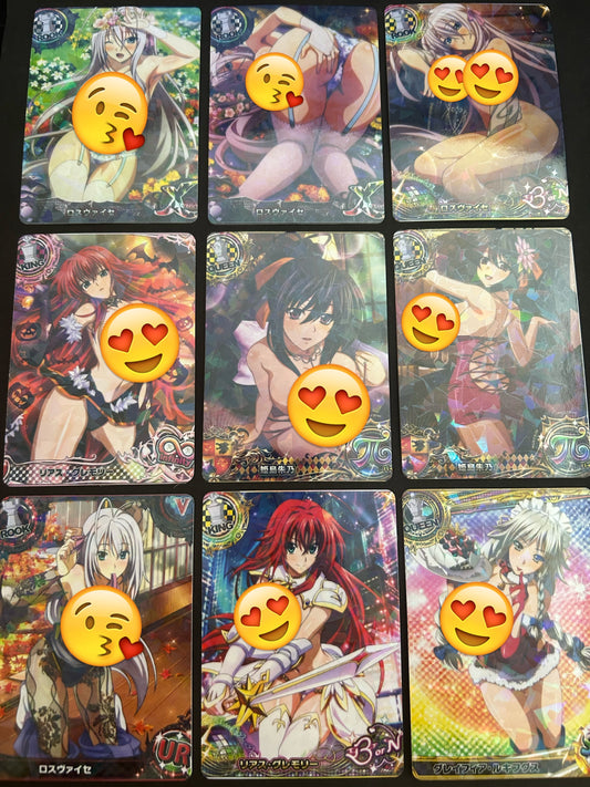 high school dxd Card 9pcs NO.5
