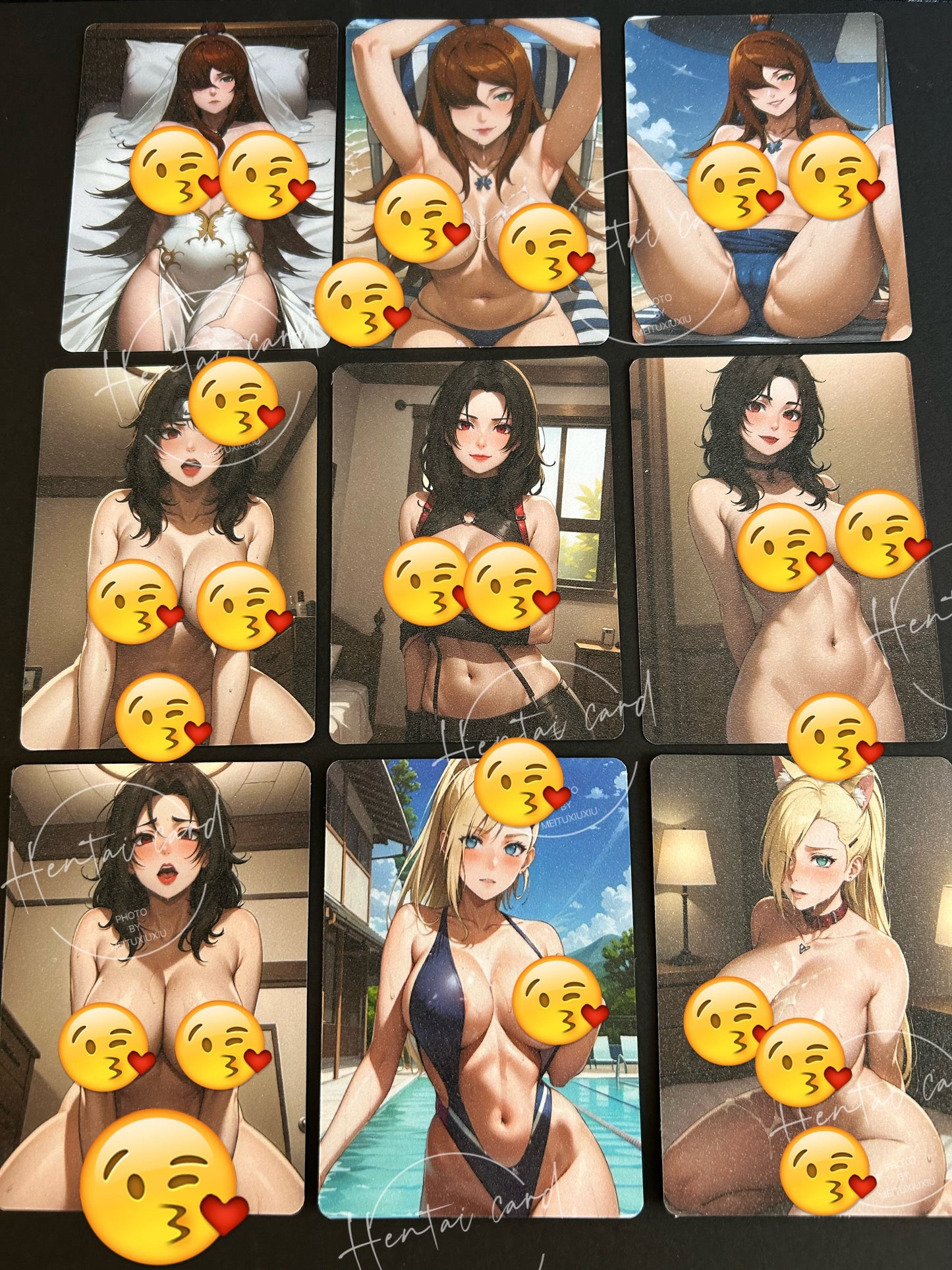Naruto FOIL Hentai Mature Sexy Card Lot 9(HY-13)