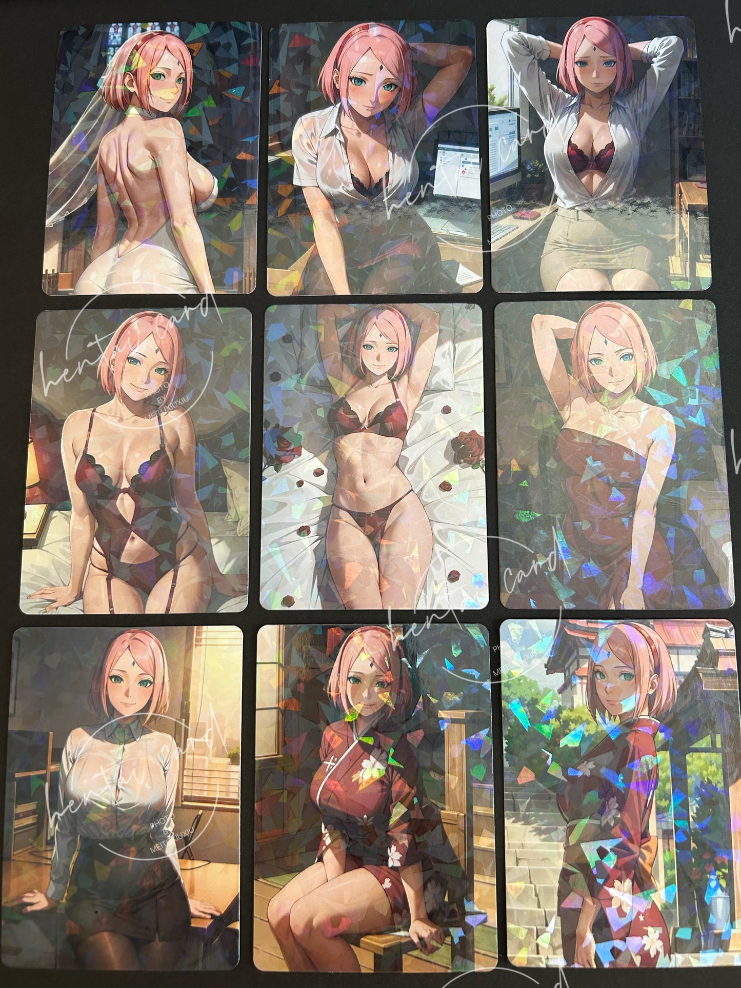 Naruto FOIL Hentai Mature Sexy Card Lot 9(HY-11)