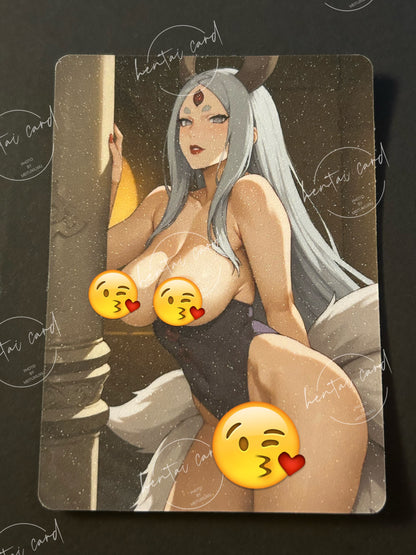 Naruto Kaguya FOIL Hentai Mature Sexy Card Lot 9(HY-09)