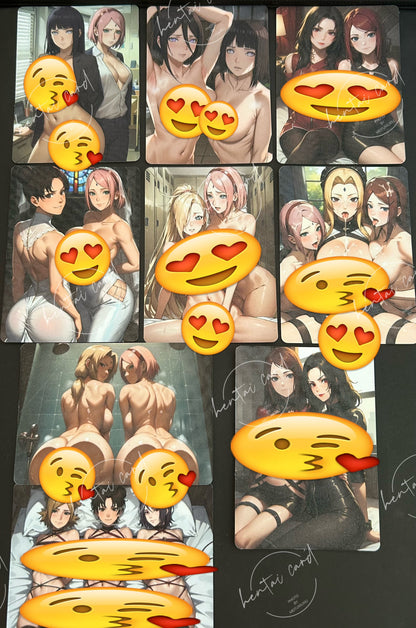 Naruto FOIL Hentai Mature Sexy Card Lot 9(HY-08)