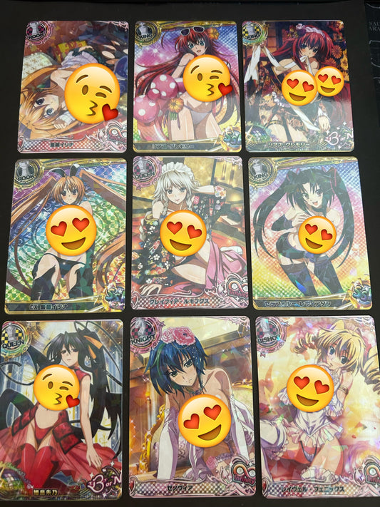 high school dxd Card 9pcs NO.10
