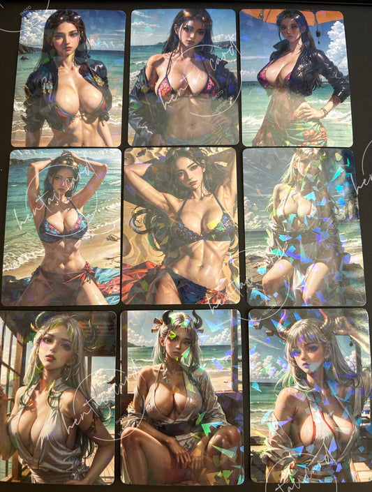 One piece FOIL Mature Hentai Sexy Card HZW-02 LOT9