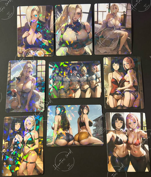 Naruto FOIL Hentai Mature Sexy Card Lot 9(HY-07)