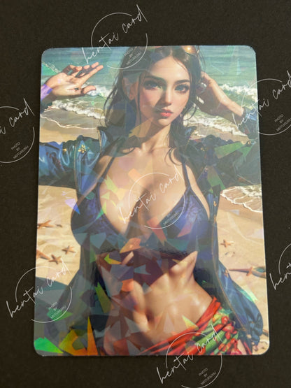 One piece FOIL Mature Hentai Sexy Card HZW-06 LOT9
